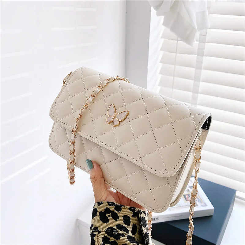 New New handbag full diamond bag rhinestone flower chain small square bag handbag single shoulder messenger dinner bag