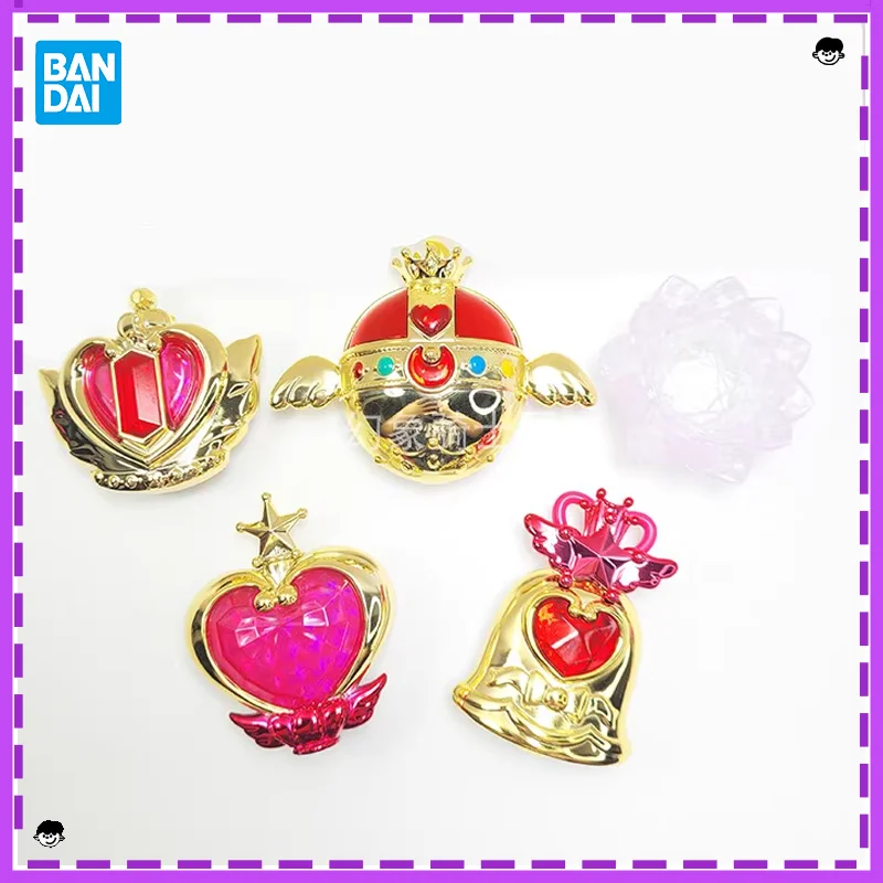 Bandai Sailor Moon Figure Toys Mini Holy Graal Silver Crystal Transformer Mini Specchio Per Il Trucco Twist Brand New Genuine