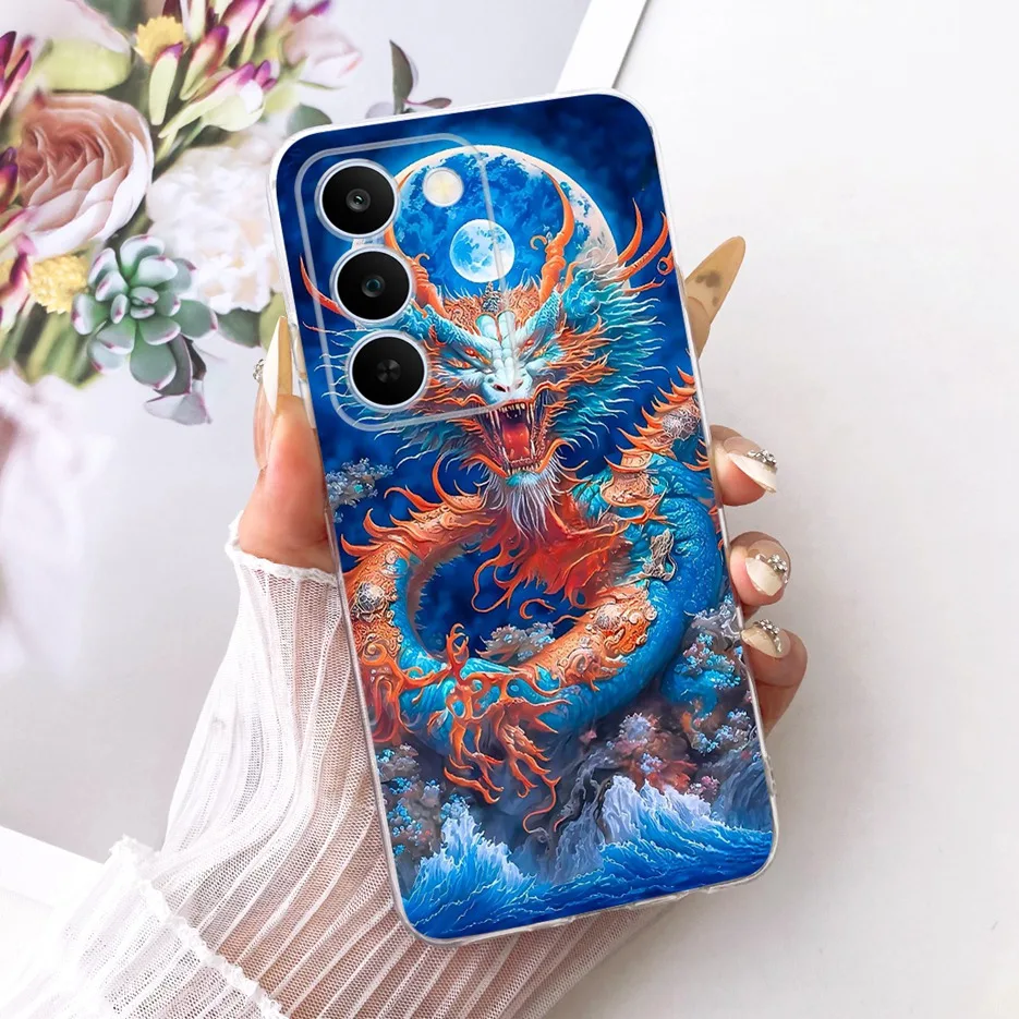 Cool Robot Animal Painted Soft Slim Phone Case