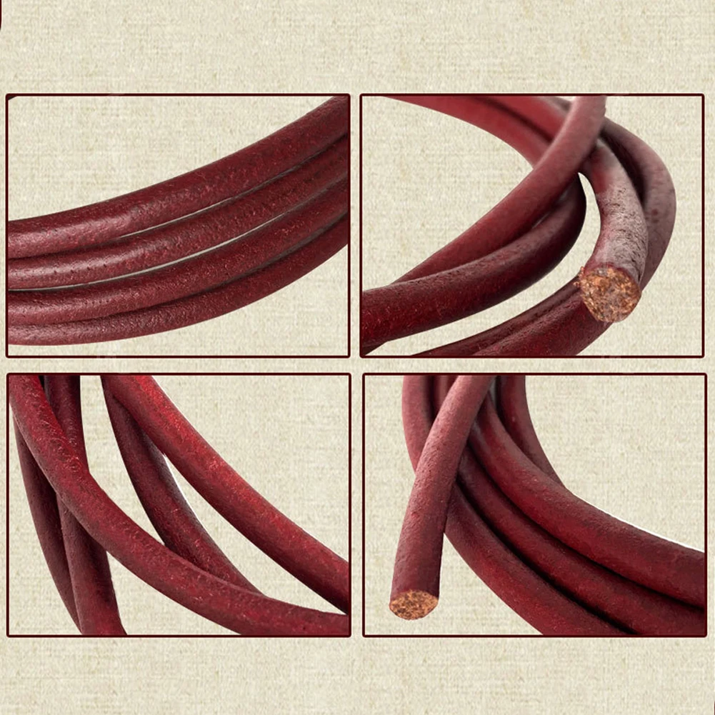 Sewing Belt Leather Belt Treadle Parts 183cm 3/16inchHousehold Home Old Sewing With Hook Machines Accessory