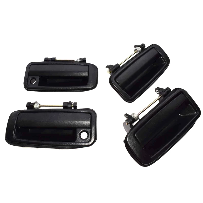 4 PCS(Front Rear Left Right)Outside Outer Exterior Door Handle For Toyota Corolla 1988-1992 69210-12110 69220-12110 1