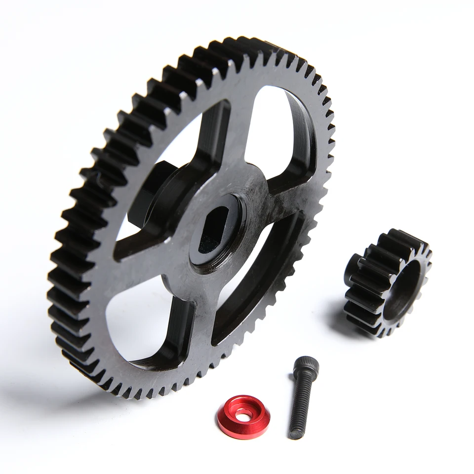 thumbnail image 2 of High Speed Spur Gear Set For Baja 5B 5T 5SC RC Cars - 54T/20T Steel Gear Combo 2 of 10
