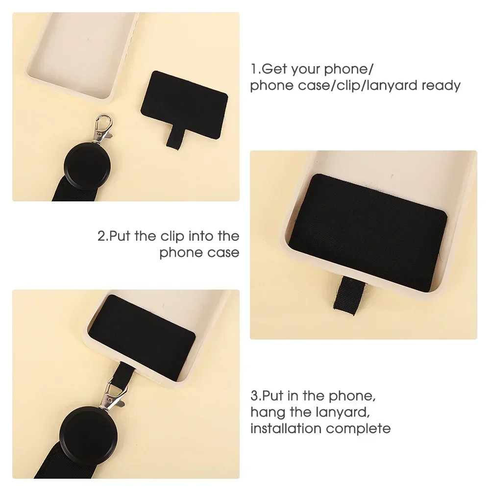 Universal Adjustable Multifunctional Phone Lanyard with Anti-lost Strap