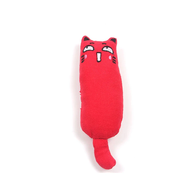 Rustle Sound Catnip Toy Cats Products for Pets Cute Cat Toys for Kitten Teeth Grinding Cat Plush Thumb Pillow Pet Accessories 