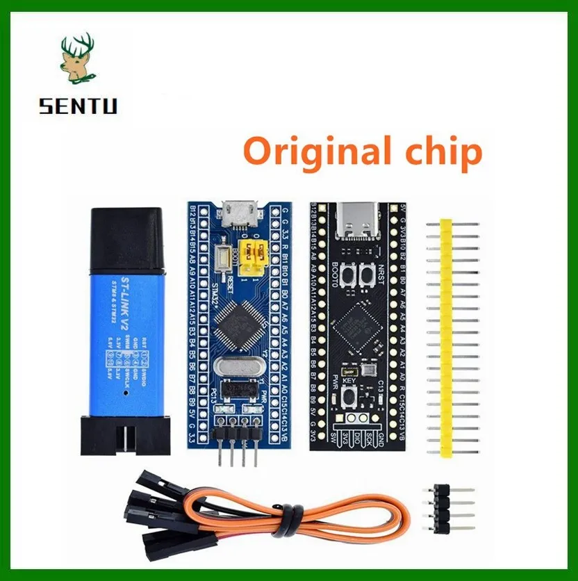 St-Link V2 Simulator Download Programmer Muslimage Arm Stm32 Scheda Di Sviluppo Del Sistema Minimo Stm32F401 Stm32F411 Stm32F4