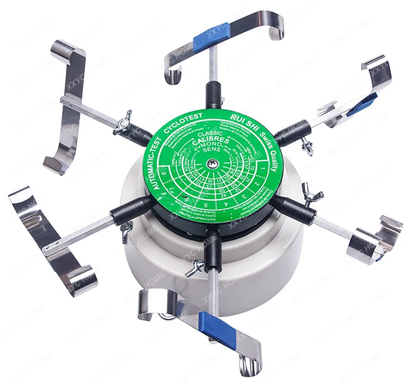 

Профессиональная Механическая машина для намотки часов из сплава, автоматические часы, инструменты для тестирования и ремонта, вмещает 6 часов, вилка стандарта ЕС, 220 В