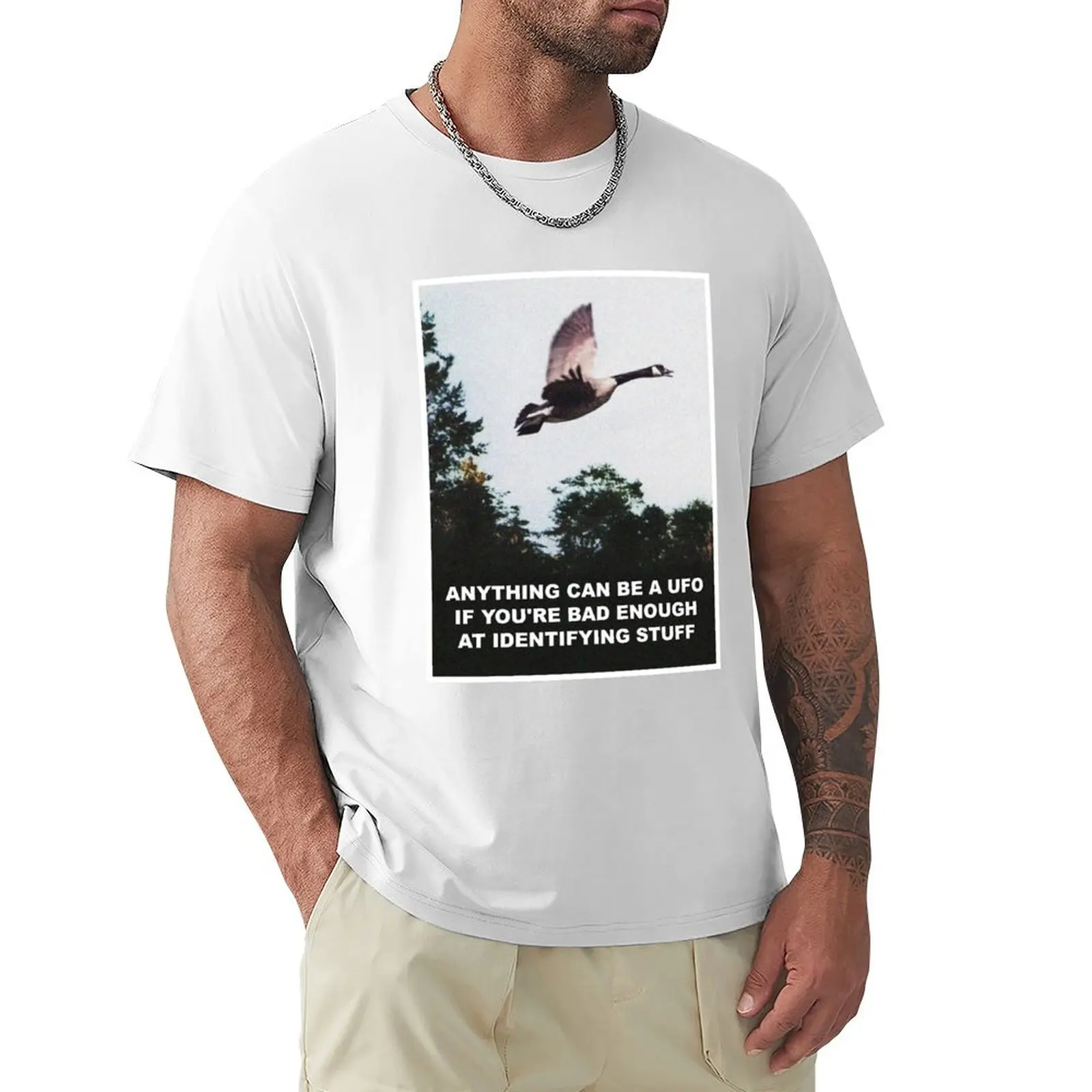 

Anything can be a UFO T-Shirt vintage clothes anime clothes new edition funny t shirts for men