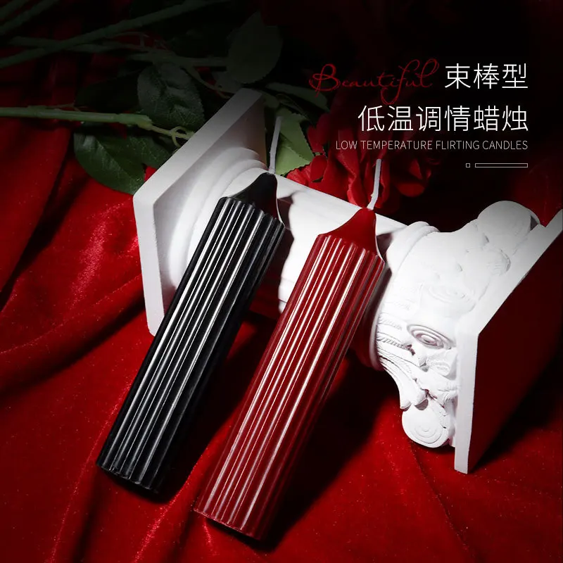 Low-temperature candles for couples SM Sex Toy For Adult Relaxation Sex Candles Couple Flirting Massage Candles for women man