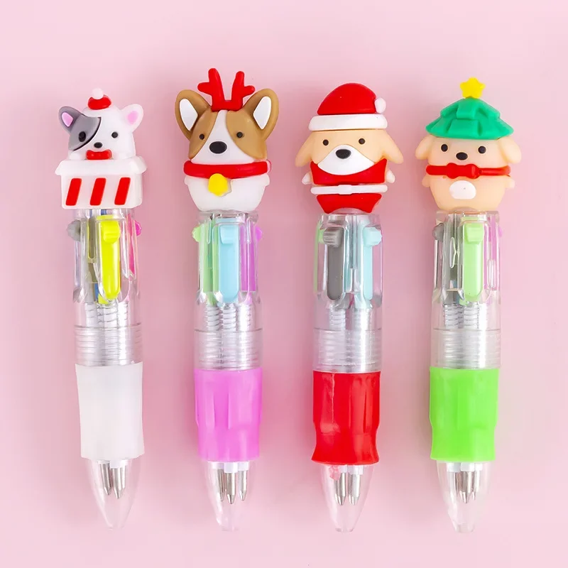 Lot De 12 Stylos Sirène - Encre Noire 0.5 Mm, Forme Queue De Poisson Dégradée, Cadeau Créatif Enfant/Bureau