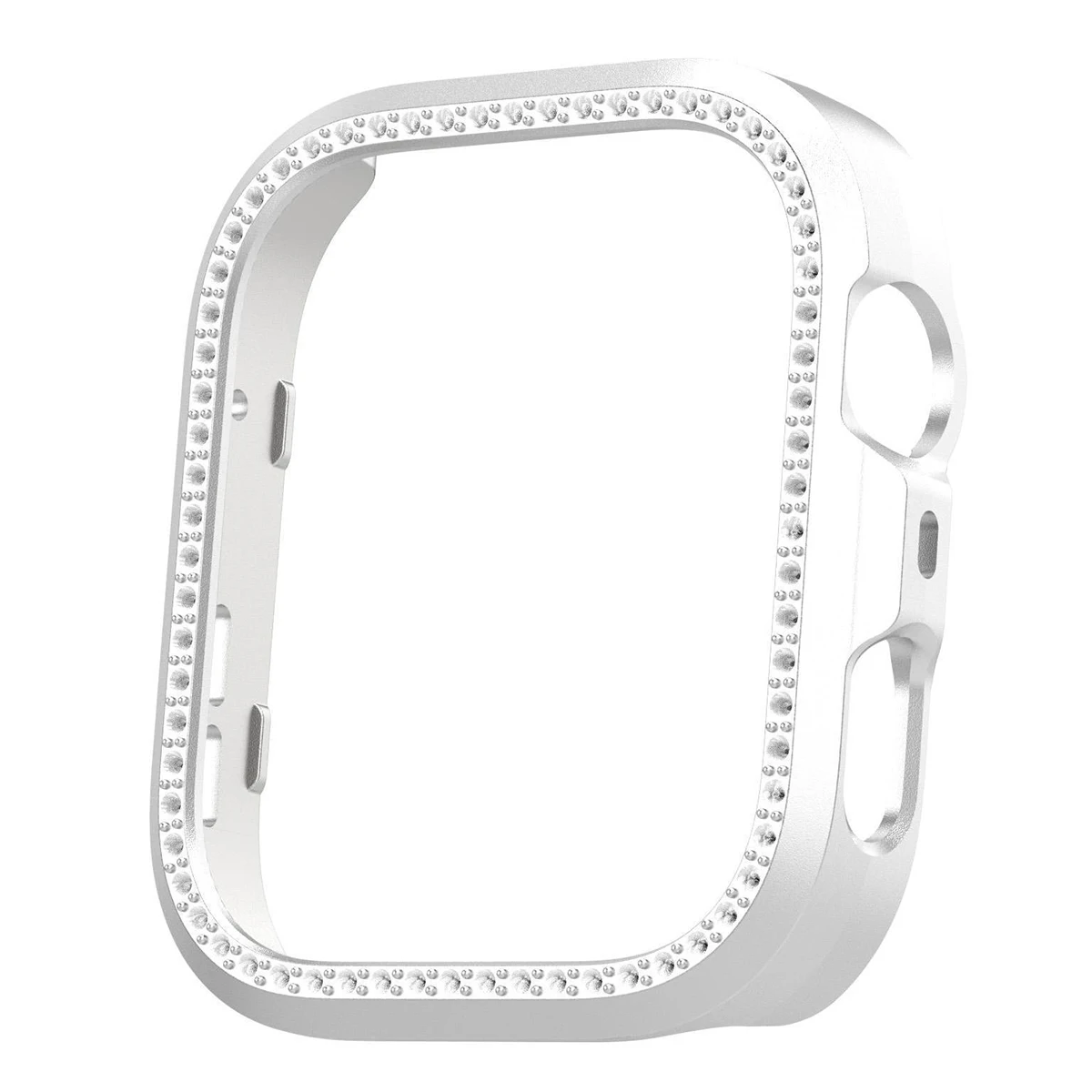 Diamond-Embellished All-Around Protective Watch Bumper Cover