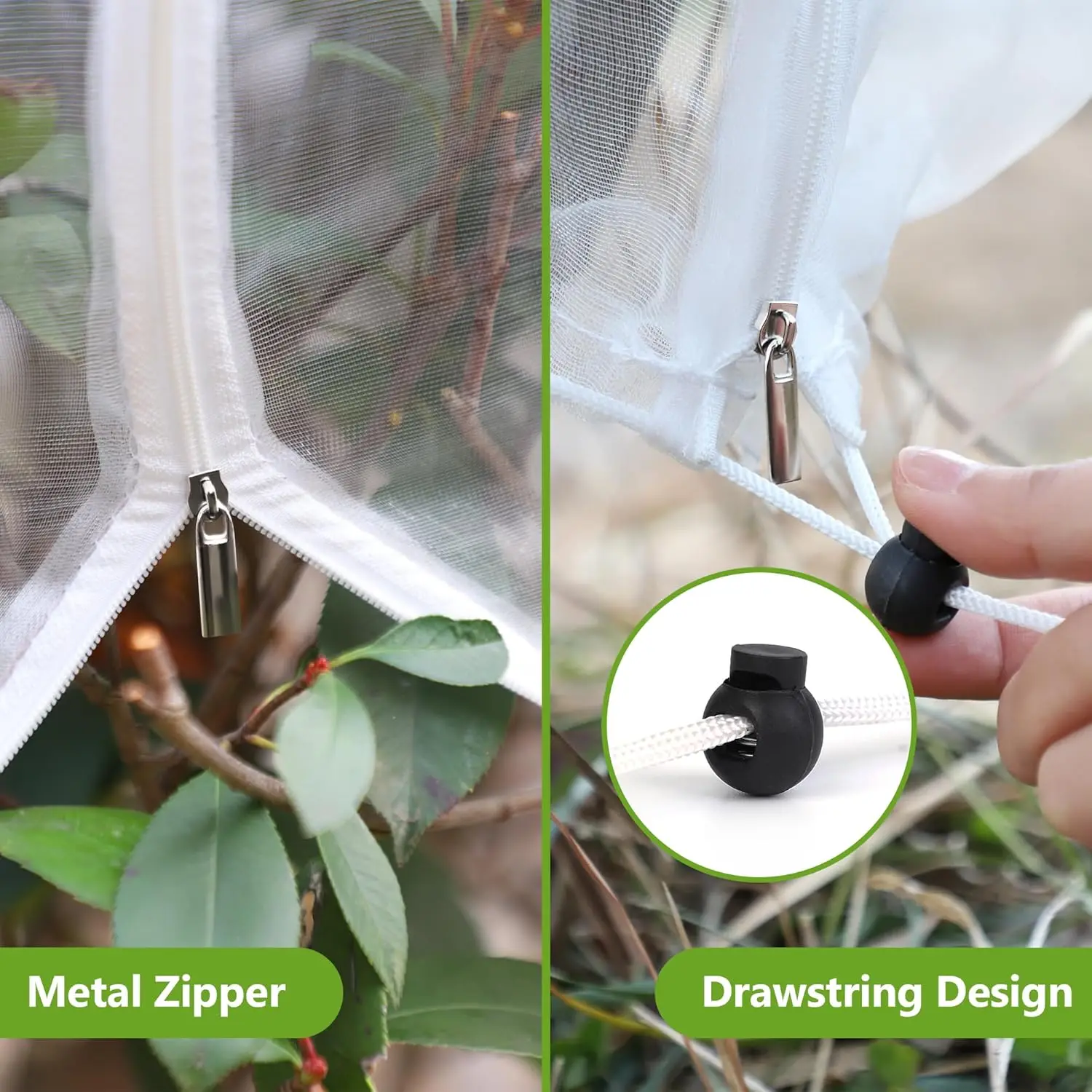 Plant Protection Bag 1PC Netting Mesh for Fruit Vegetable Tree plant netting plant insect netting fruit protection bags fruit protection bag plant protection bag
