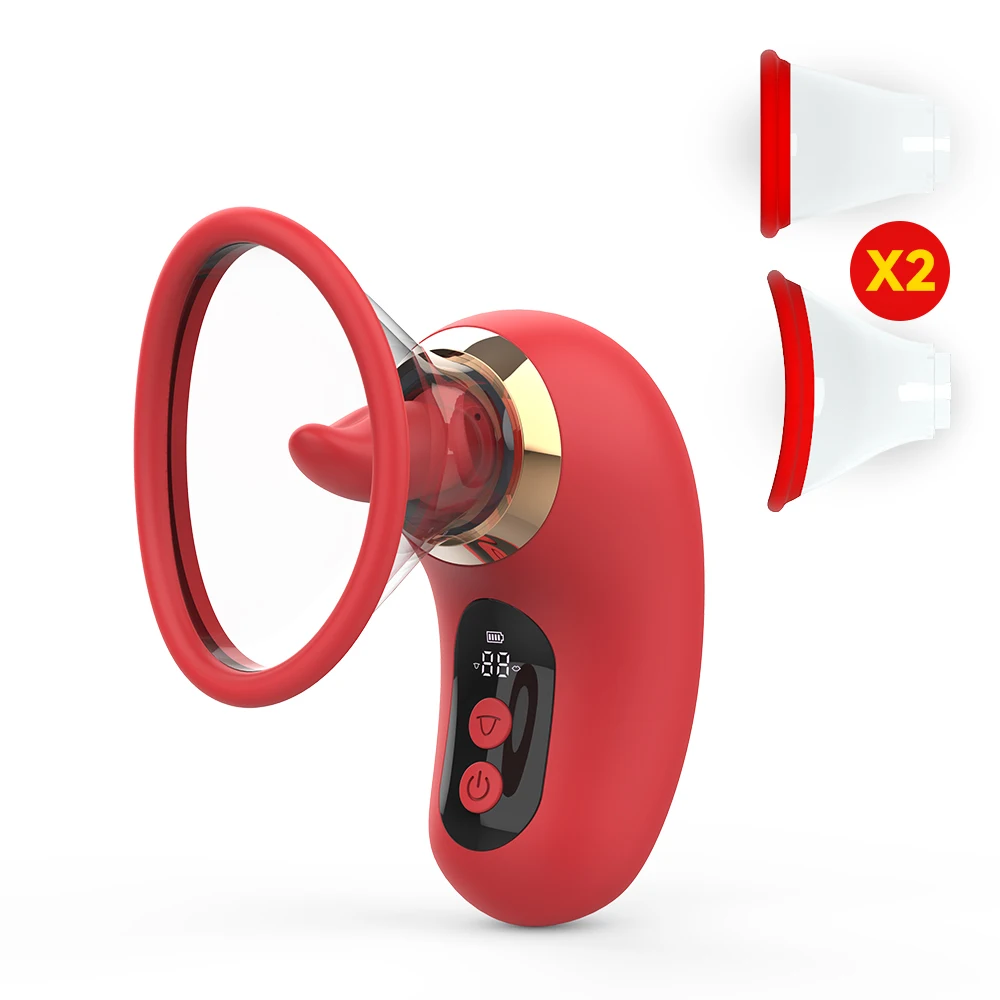 New wireless app woman nipples clitoris licker tongue vibrator orgasm vagina sucking stimulator masturbator sex toys for couples