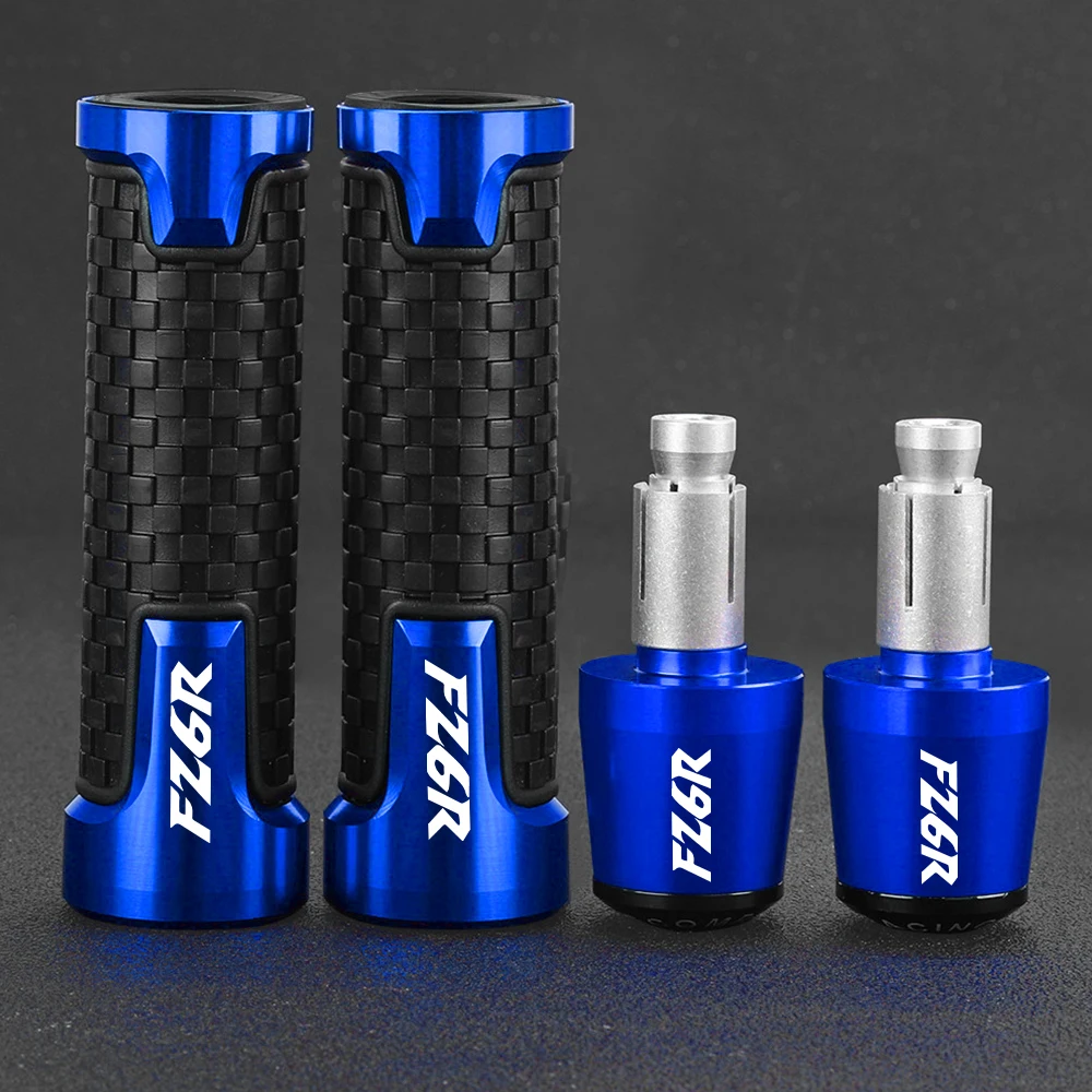 

Motorcycle Handlebar Grips Handle grip Ends Plug Slider Caps For YAMAHA FZ6R FZ6 R FZ 6R 2009-2023 2022 2021 2020 2019 2018 2017