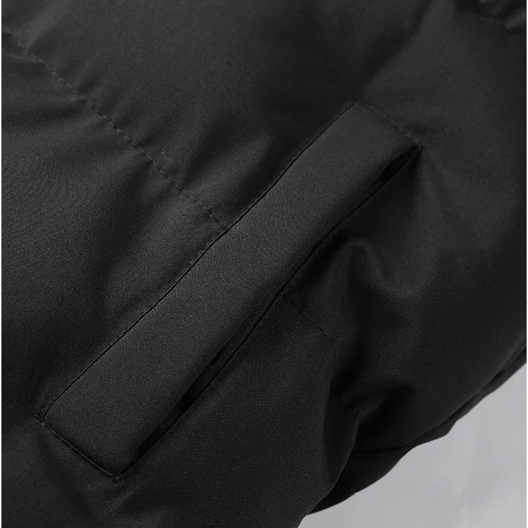 2025 Winter Man Down Vest Thicken Fleece Cold-proof Men Waistcoat Simple Solid Stand Collar Zipper Versatile Daily Male Coat