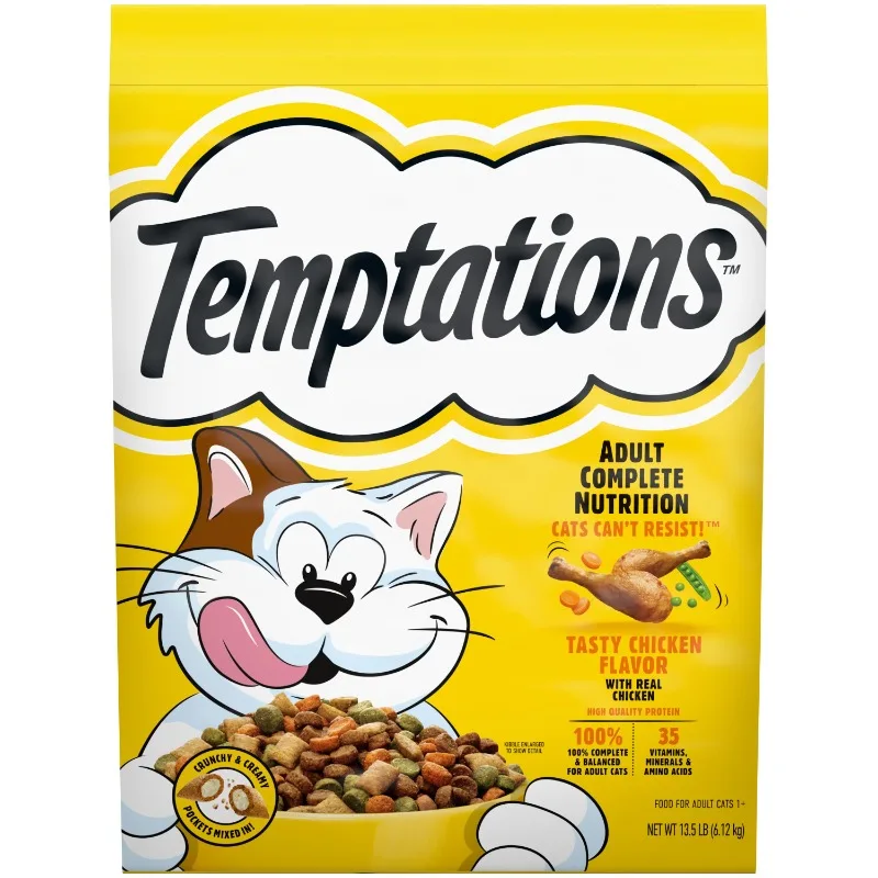 

Temptations Tasty Chicken Flavored Adult Dry Cat Food, 13.5 lb. Bag