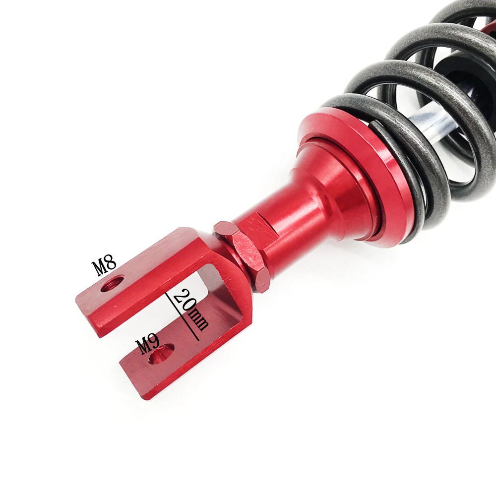 Amortisseur Arrière Universel Pour Moto/ATV/Quad - Longueur 280 Mm (œil à œil), Ressort 7 Mm, Charge Max 200 Kg/paire