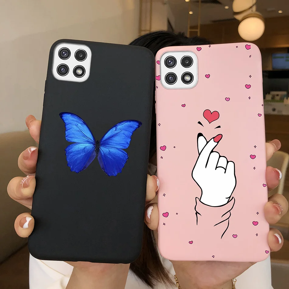 Cute Avocado Silicon Soft Phone Cover - Colorful Shell for Samsung Galaxy A Series