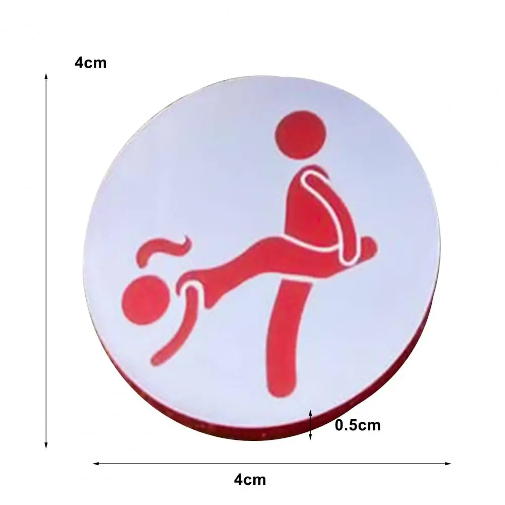 4Pcs/Set Position Marker Tools Easy to Install Golf Ball Markers Innovative Wooden Golf Ball Markers