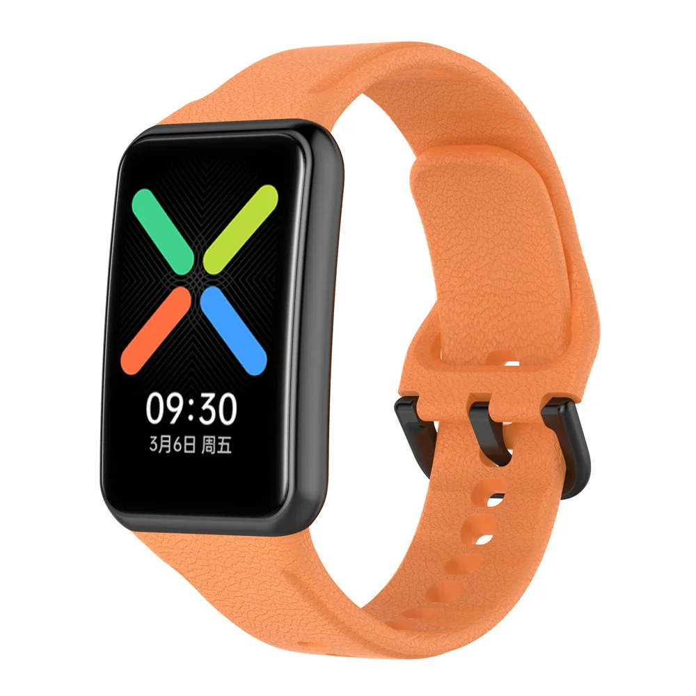 Chofit - Confezione Da 5 Cinturini In TPU Compatibili Con Oppo Band E OnePlus Smart Band, Morbidi, Regolabili, Colori Assortiti - 3
