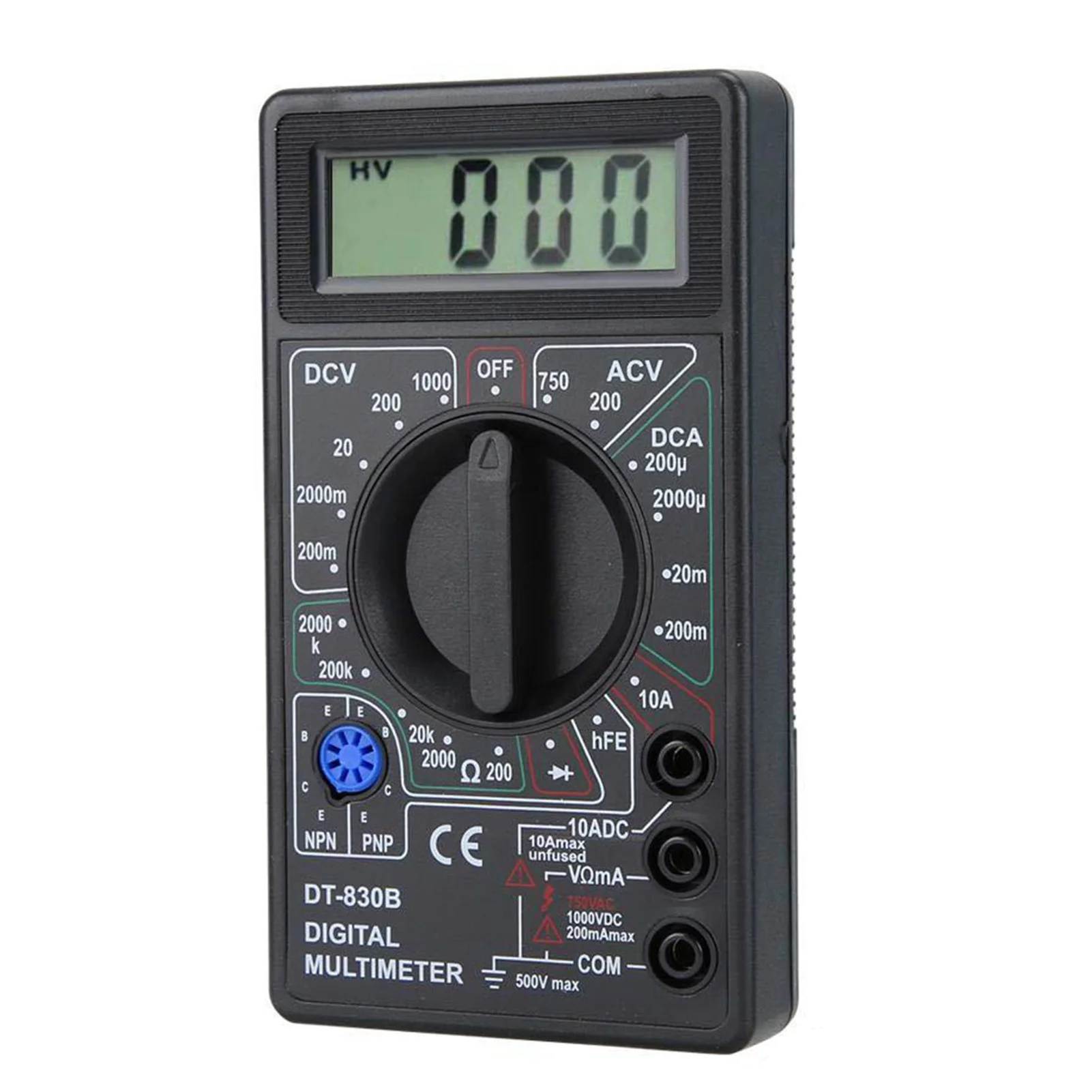 

Multifunctional Digital Multimeter Handheld Current Resistance High-precision Digital Multimeter for Testing Frequency