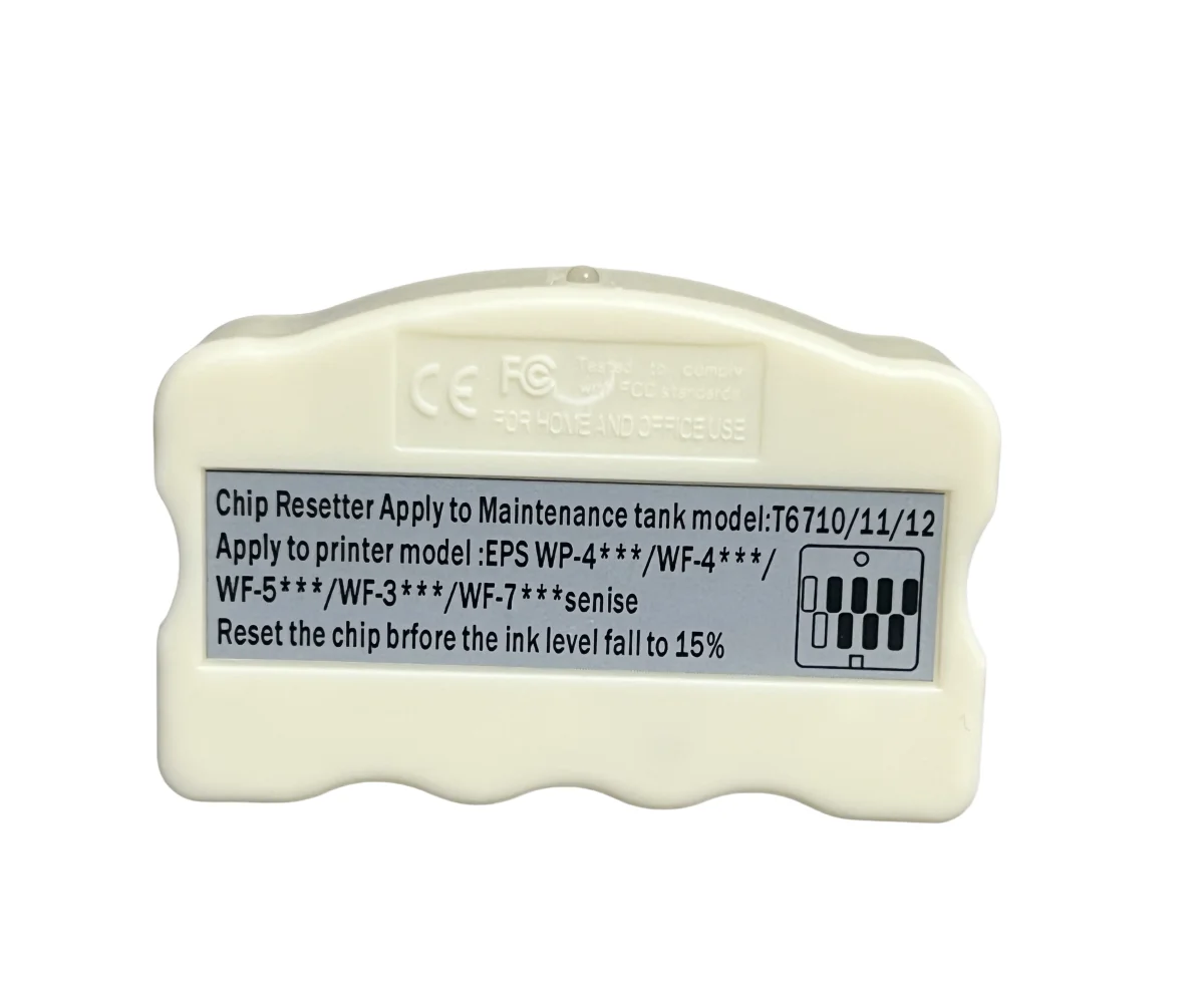 T6710 T6711 Waste Ink/Maintenance Tank Resetter For Epson WP-4010 WP-4020 WP-4023 WP-4090 WP-4520 WP-4530 WP-4533