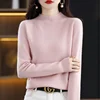 100% Pure Wool Half-neck Pullover In Autumn And Winter New Cashmere Sweater Women's Casual Knit Top Women's Coat 19 Colors 3