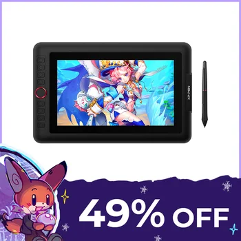 XPPen 아티스트 12 프로 그래픽 태블릿 드로잉 태블릿 그래픽 모니터, 애니메이션 디지털 1920 X 1080HD IPS 단축키 롤러 휠