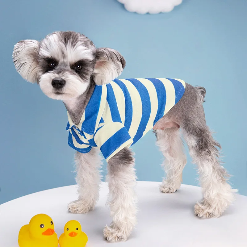 Pet Dog Shirt Casual Dog Clothes for Small Medium Dogs Pet Dog Polo Shirt Fashion Puppy Clothes
