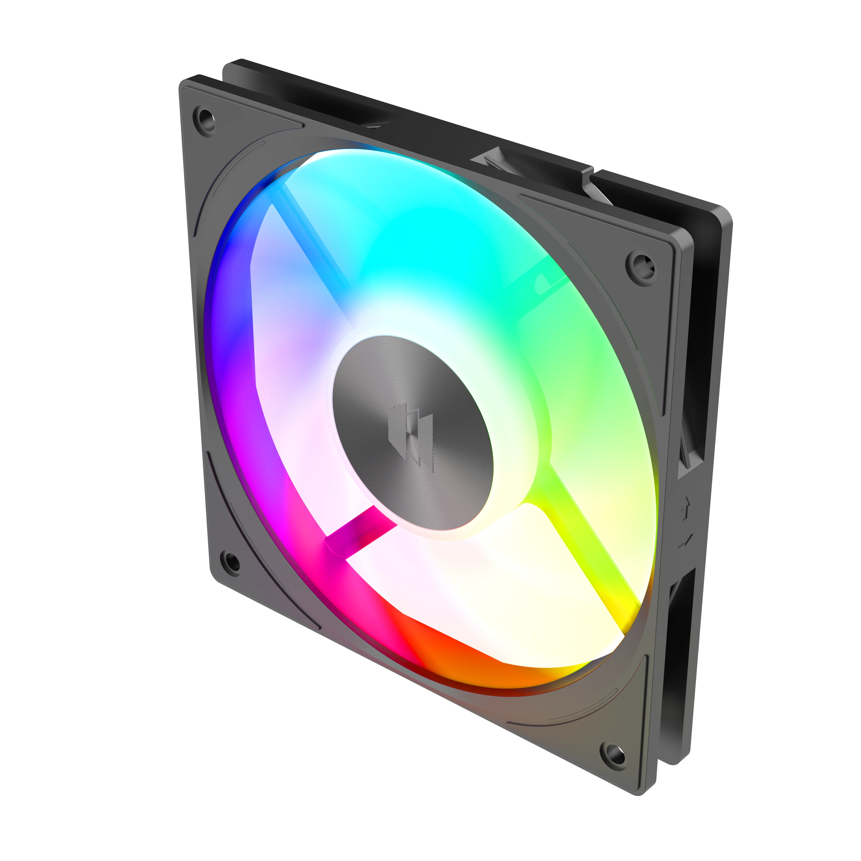 مروحة تبريد هيكل 12سم PWM/ARGB