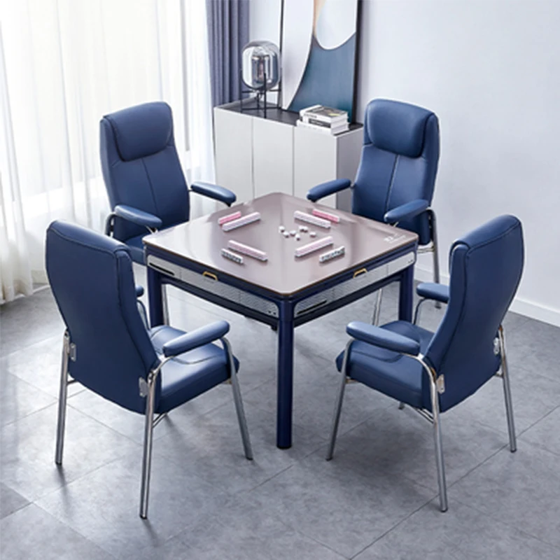 Chess Card Room Special Chair Family Backrest Play Mahjong Sitting Stool Seat Luxury Machine Table Hall Comfortable Chairs