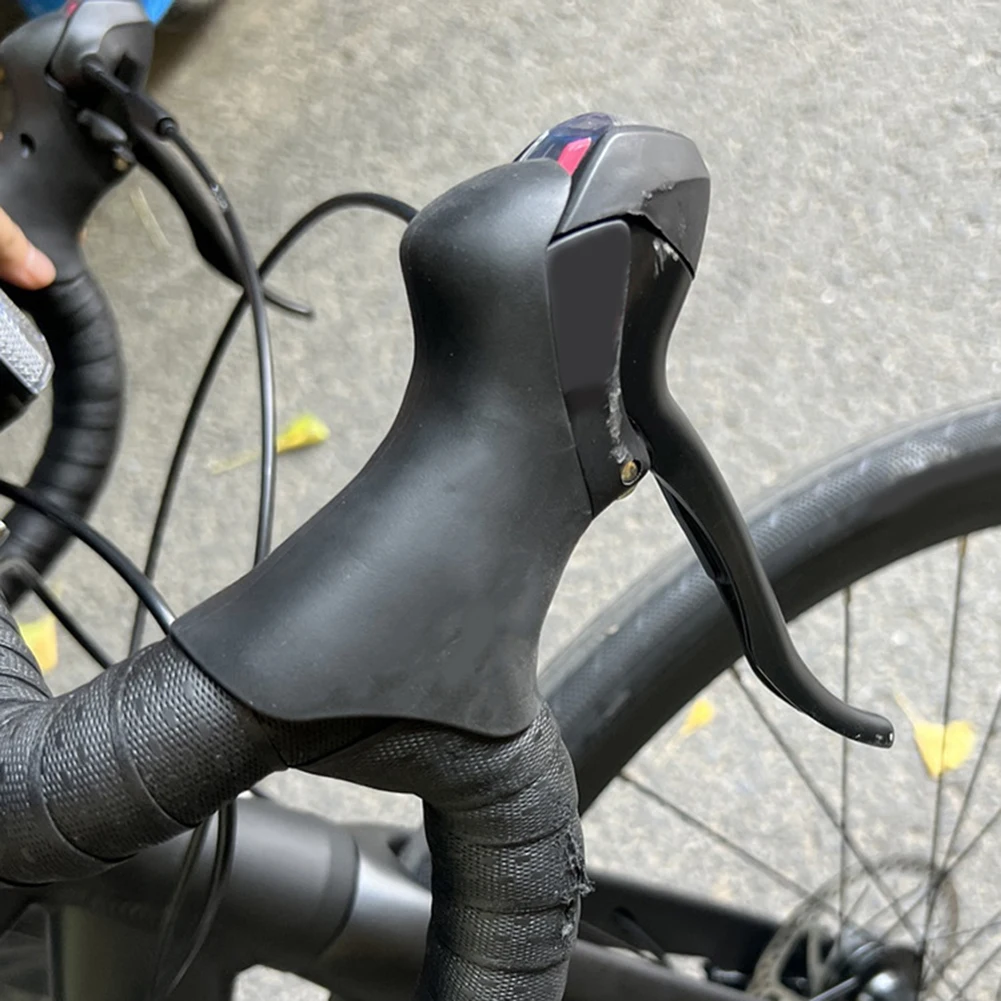 Bicycle Handlebar Protective Cover For-SHIMANO Shifters Protective Rubber Sleeve Case Not Original Replace Supplies