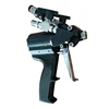 double head dual nozzle spray gun for nano chrome spray A B paint silver nano chrome 4