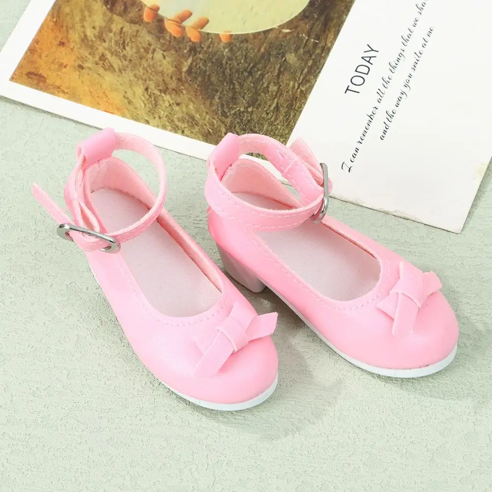 Fashion 7.8CM Doll Wearing 1/3 Play House Accessories 60cm Doll Boots Fabric Shoes Differents Color