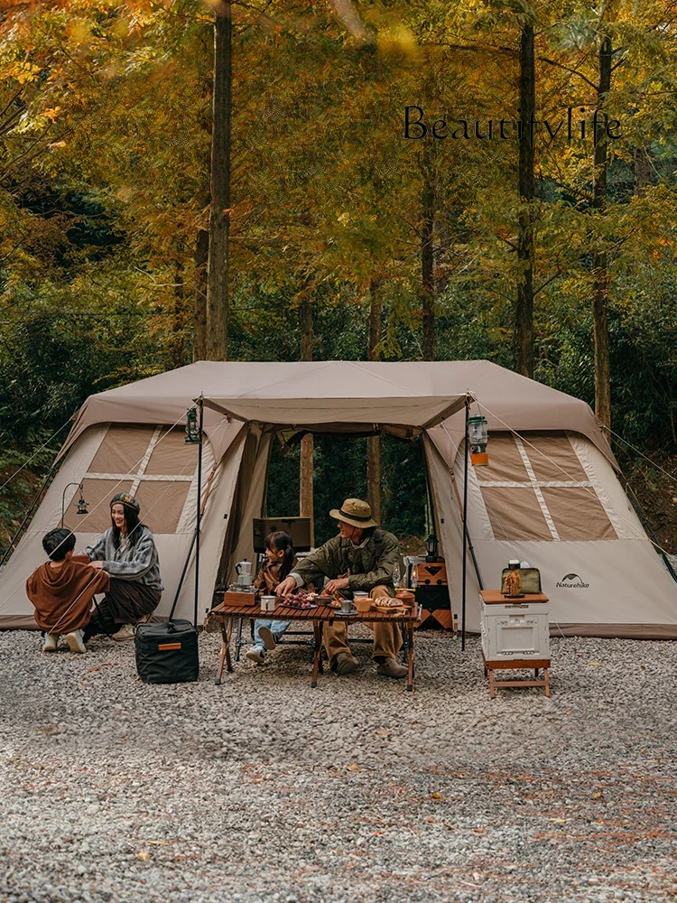 

Automatic Tent Outdoor Camping Camping Equipment Two-Room Roof Tent