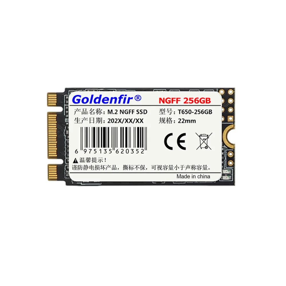 NGFF M.2 SATA SSD 128 ギガバイト 256 ギガバイト 512