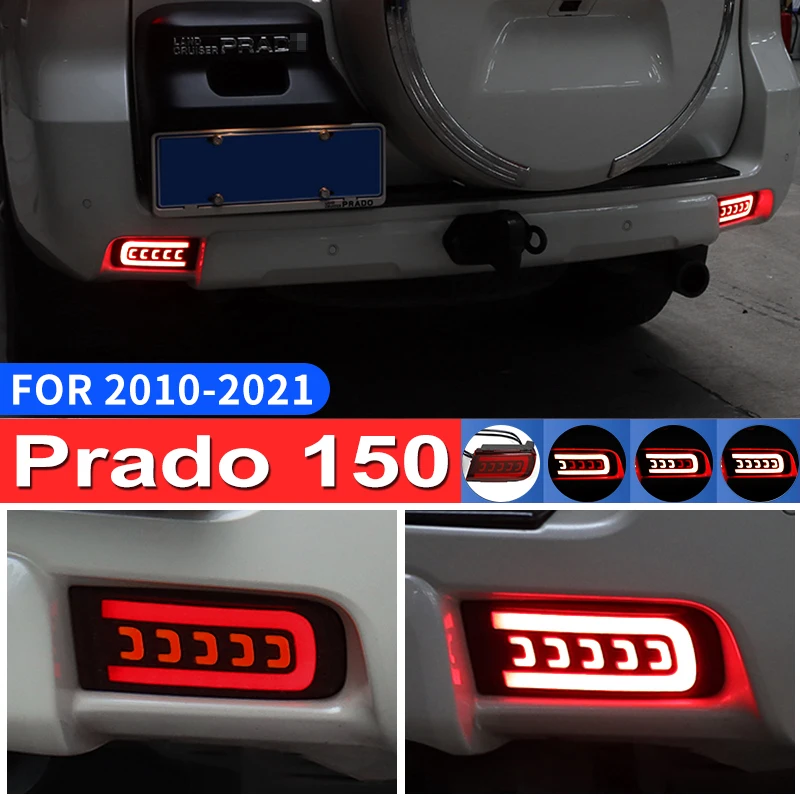 2010-2022 Toyota Land Cruiser Prado 150 модификация фар бампера Lc150 FJ150 отражающая лампа тормоз