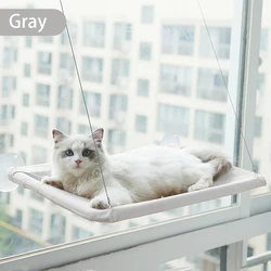 Deluxe Cat Hammock Hanging Bed with Window Mount - 35cmX55cm (GRAY)