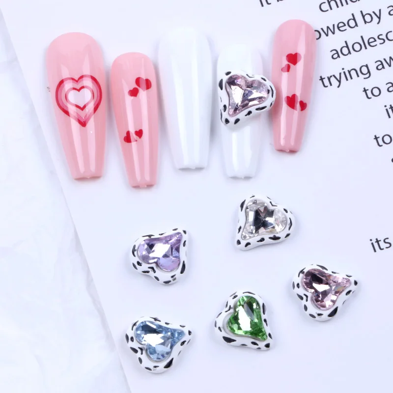 

10 шт./партия, алмазы для дизайна ногтей