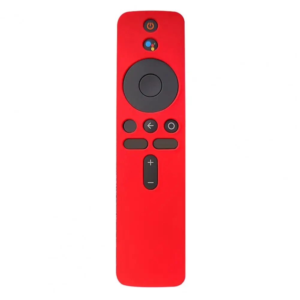 Silicone Remote Case Silicone Remote Cover Silicone Remote Sleeve Remote Controller Cover Silicone Case Protector Remote Control Cover for Xiaomi MiBoX S Anti-loose Waterproof Full Coverage Protective Case Cover