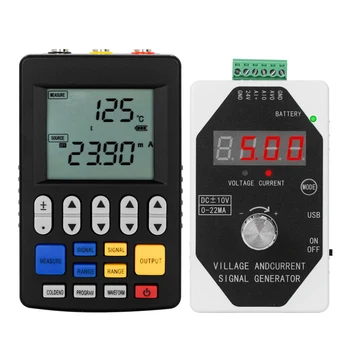 เครื่องกำเนิดสัญญาณ AHZOTO ปรับค่ากระแสและแรงดันไฟฟ้าได้ 0-10V เครื่องจำลองสัญญาณ 4-20mA เครื่องส่งสัญญาณและเครื่องสอบเทียบ 1