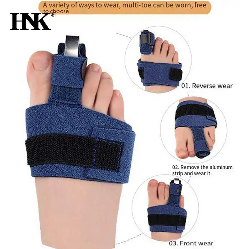 

1PC Toe Straightener Toe Splint Corrector Toe Wrap Foot Care Tool For Hammer Toe Bent Claw And Crooked Toe To Align Support Toes