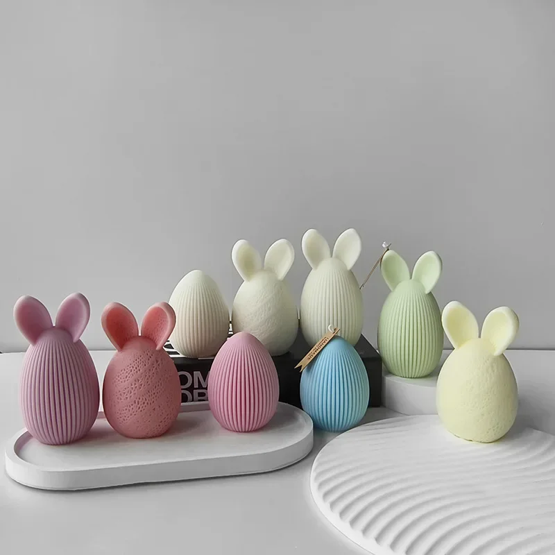 Easter Bunny Egg Silicone Mold 4