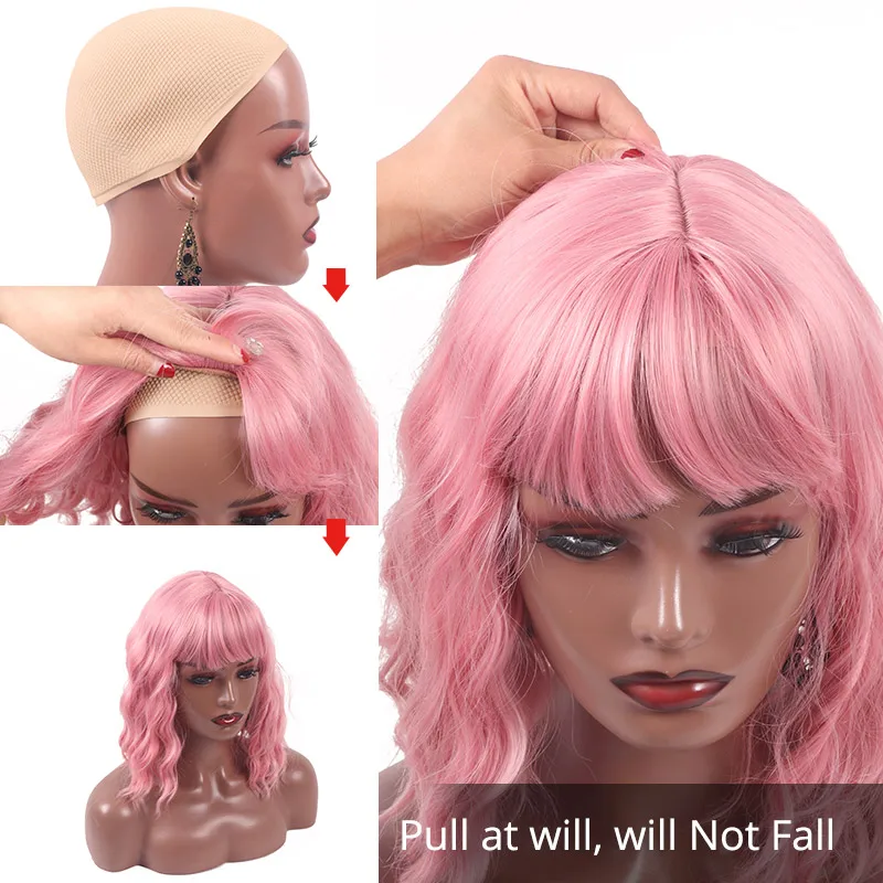 Alileader 3 Colors Skin Mannequin Head With Shoulders For Wigs Hat Glasses  Jewelry Display Female Mannequin Head For Wig Display