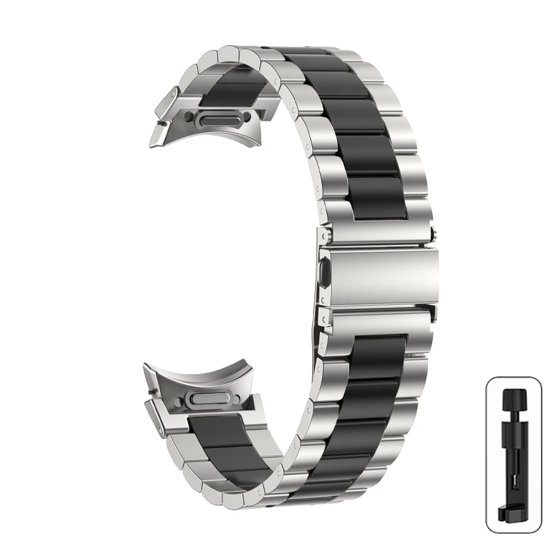 Premium Stainless Steel No-Gap Watch Band Bracelet