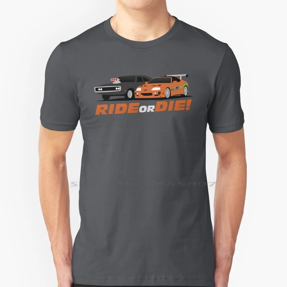 Rideordie Shirt Print T Shirt Cotton 6Xl 2Fast 2Furious The Fast And Furious Tokyo Drift Fast Five Fast And Furious 6 Furious 7