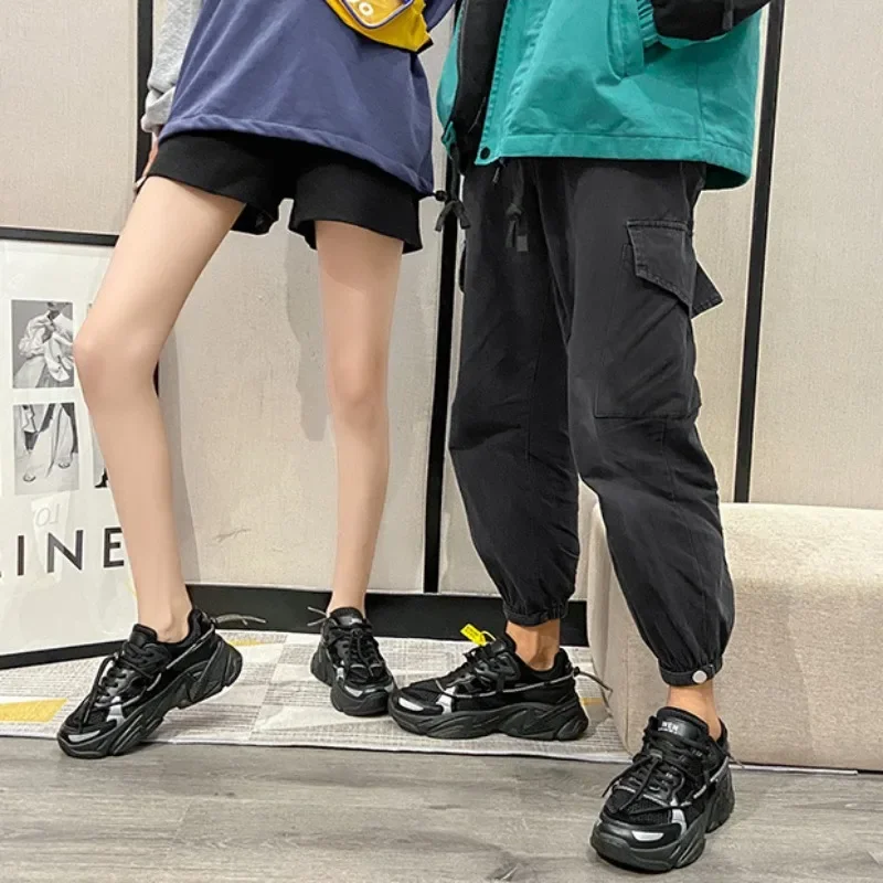 Women Sneakers Autumn New Fashion Casual Shoes Men Women Mesh Elastic band Comfort Platform Vulcanize Shoes Zapatillas De Mujer 6