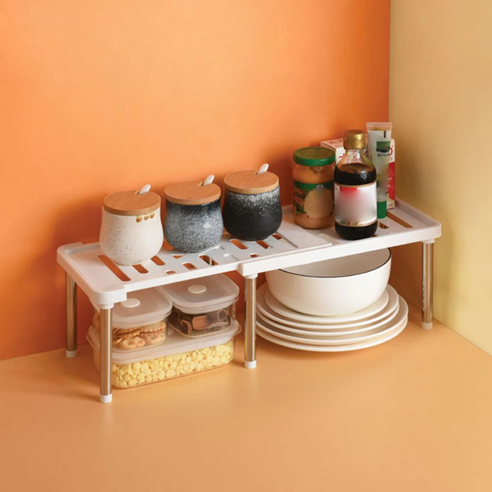 Multifunctional Telescopic Kitchen Storage Rack