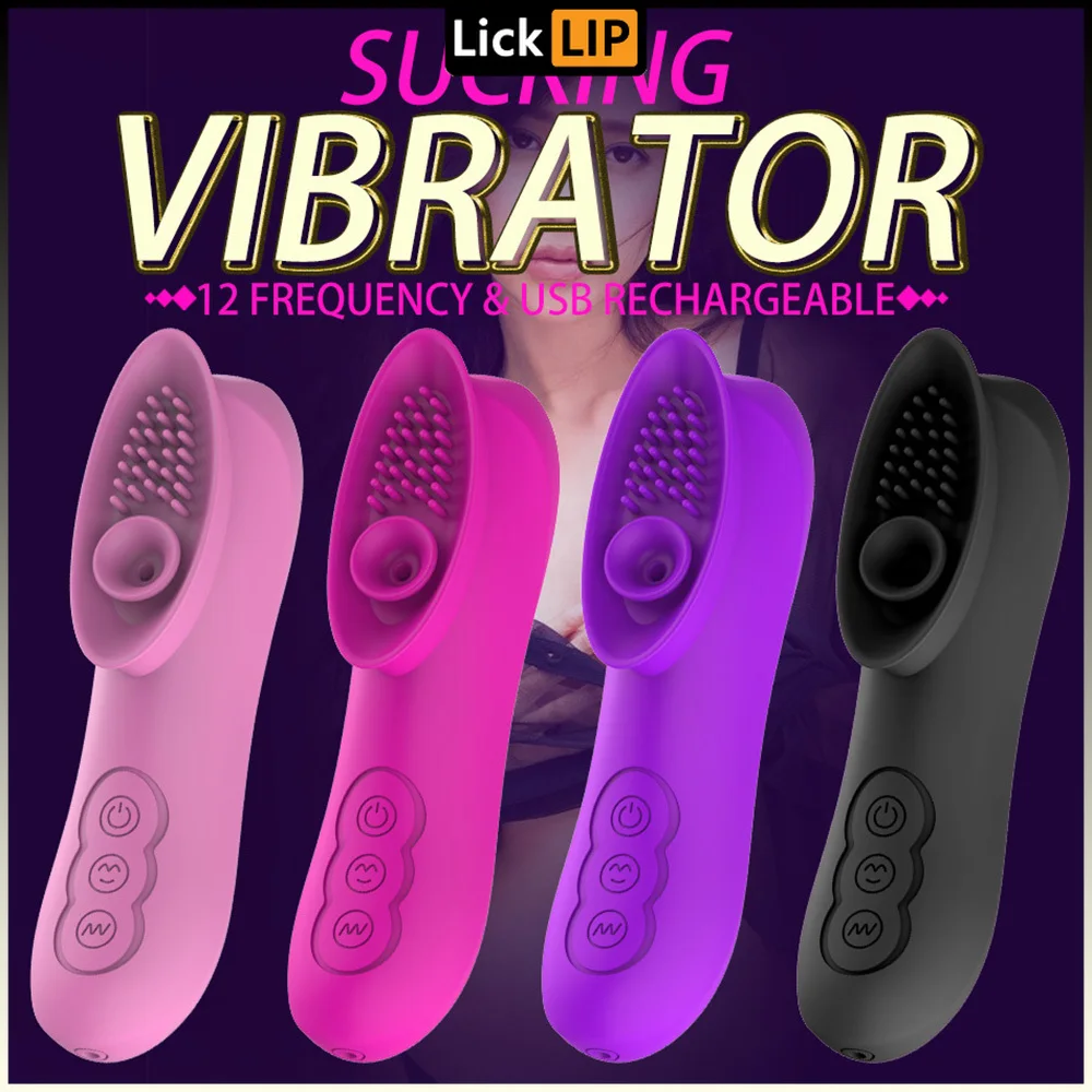 

Clitoris Sucking Vibrators for Women 12 Speeds Strong Clit Sucker G-Spot Clitoris Stimulator Massager Rechargable Usb Charge