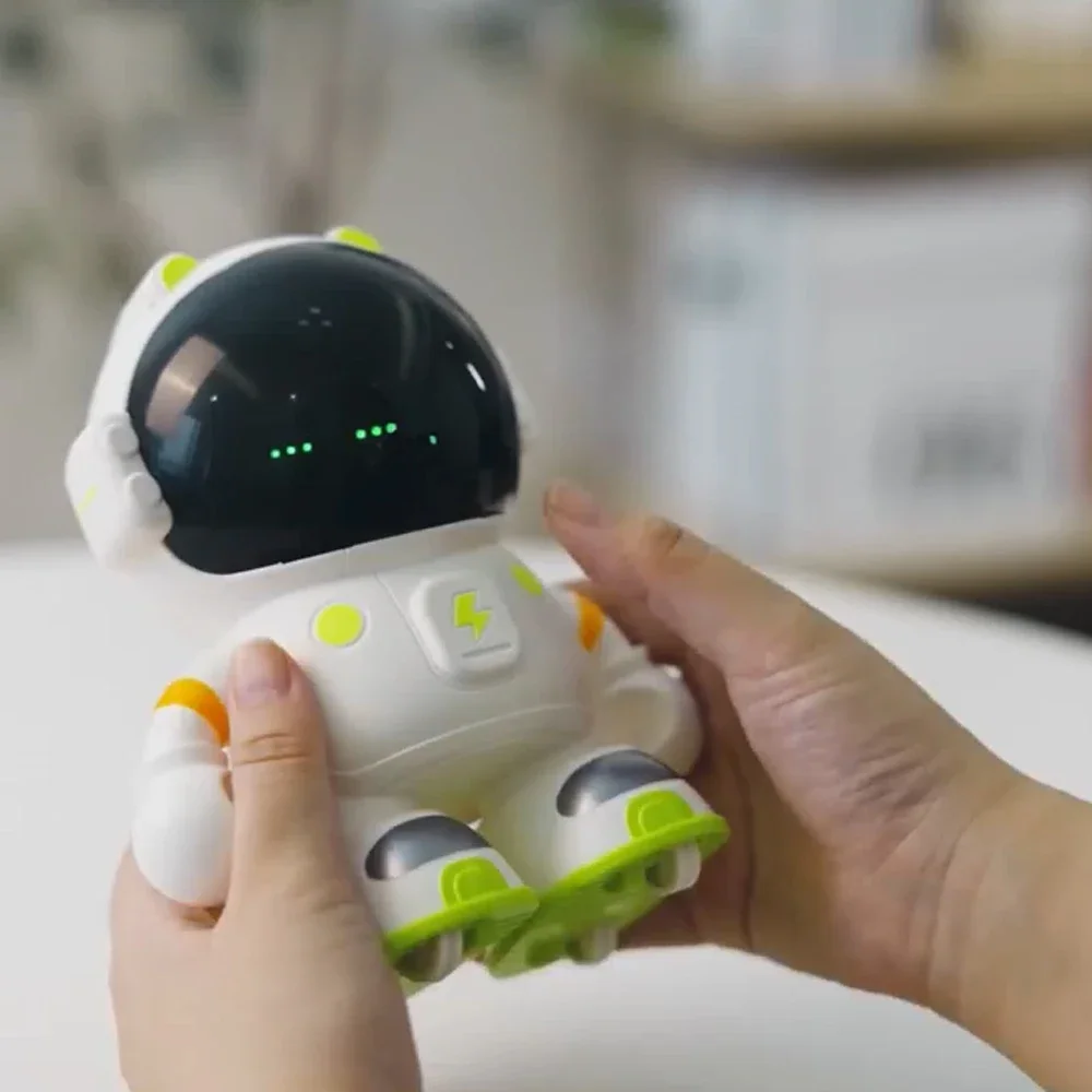 Early Education Intelligent Space Robot Toy   Singing Dialogue Voice Control Touch Control Intelligent Robot Emo Rc Remote Toys 4