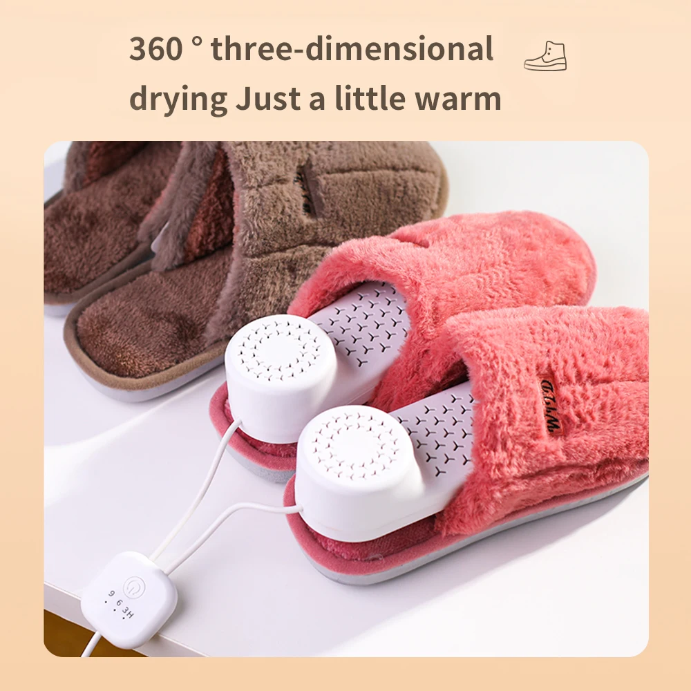 USB Electric Shoe Dryer Heater Smart Timing Heating Drying Machine For Shoes Warmer Deodorizer Sterilizer Dehumidifier For Home 4
